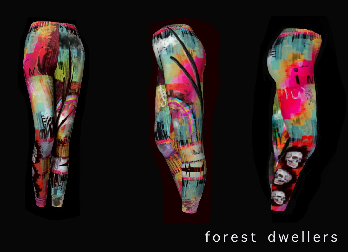 FOREST DWELLER LEGGINGS. - CREATED BY LYLE SCHULTZ + REY FRITSCH