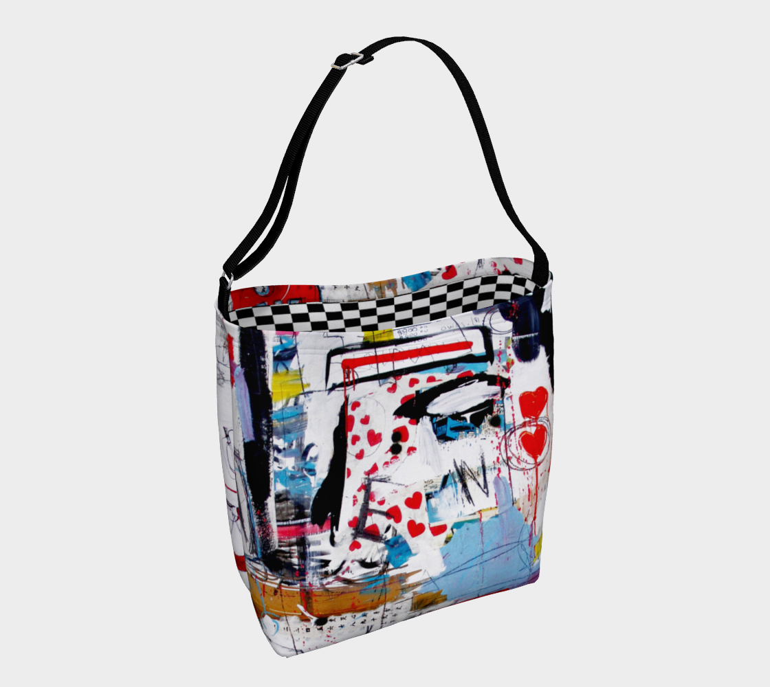 HANDLE WITH CARE - CHECKER LINED
