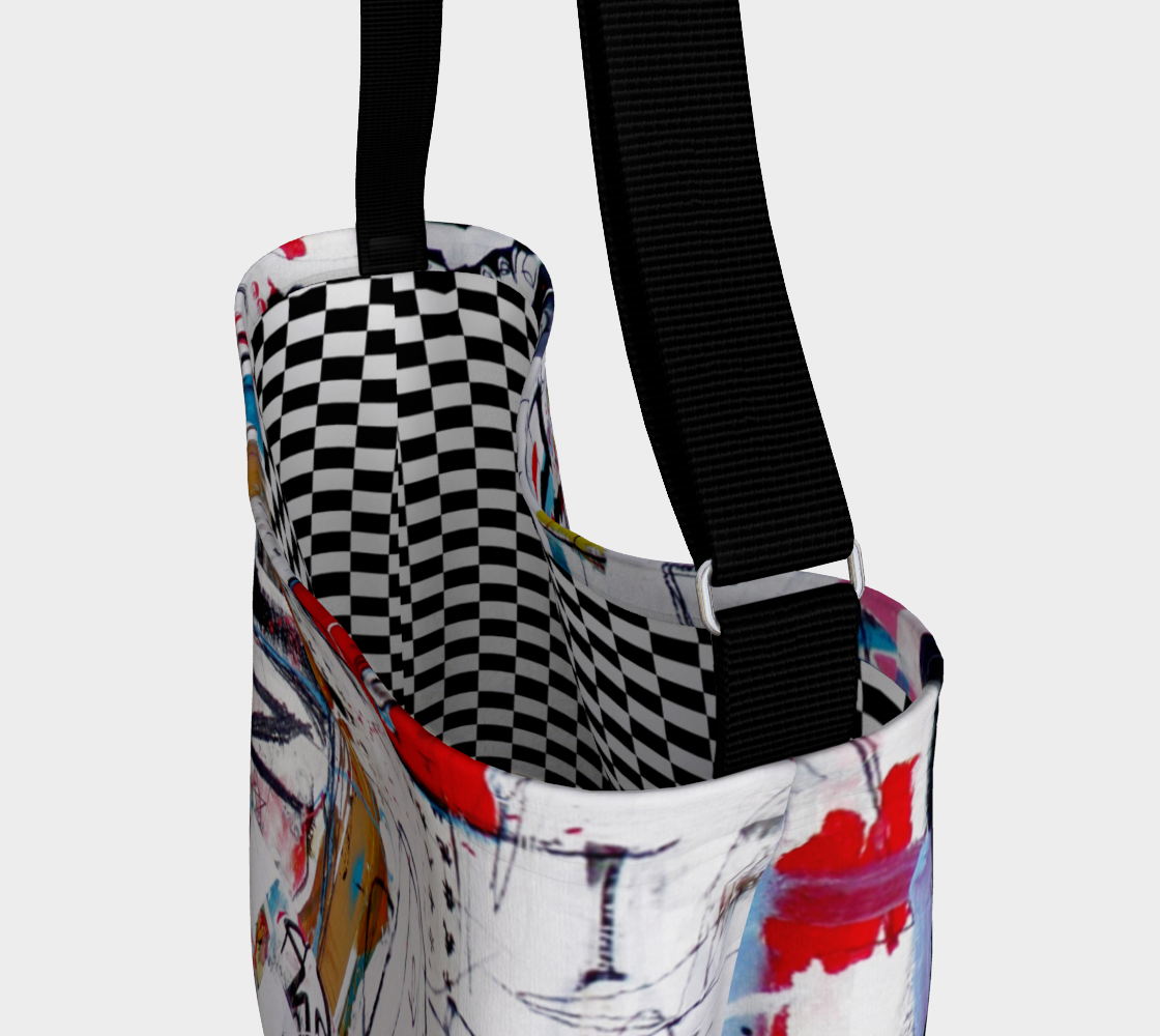 HANDLE WITH CARE - CHECKER LINED