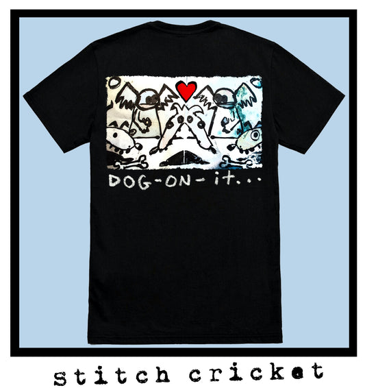 DOG-ON-IT unisex tshirt