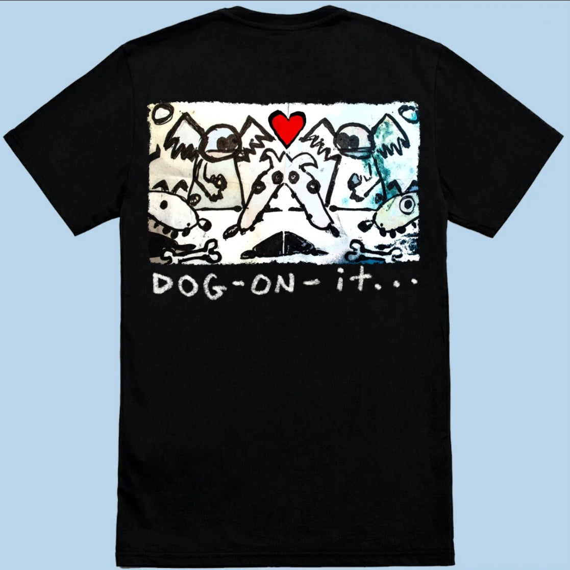 DOG-ON-IT unisex tshirt