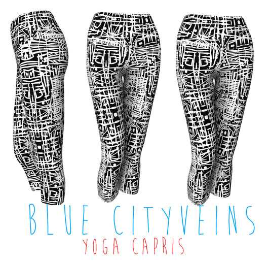 YOGA CAPRIS - BLUE CITY VEINS