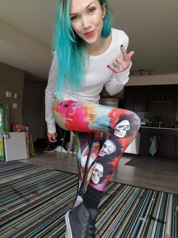 FOREST DWELLER LEGGINGS. - CREATED BY LYLE SCHULTZ + REY FRITSCH