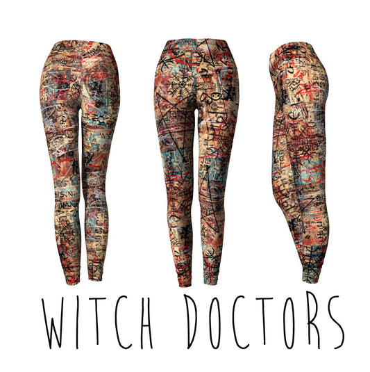CLASSIC LEGGINGS - WITCH DOCTORS